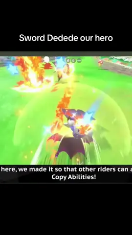 Finally Fire Dedede is real #kirby #nintendo #kirbyairriders #nintendodirect #sakurai