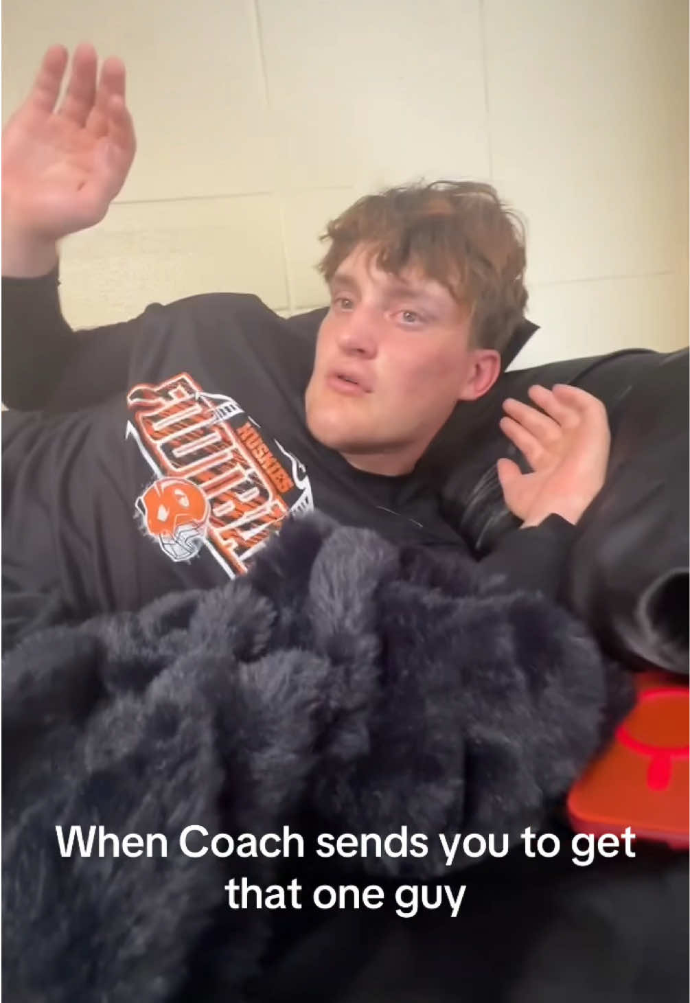 Waking up to a nightmare. 😭😫 (@Keegan Mooney) #funny #school #friends #practice #coach 