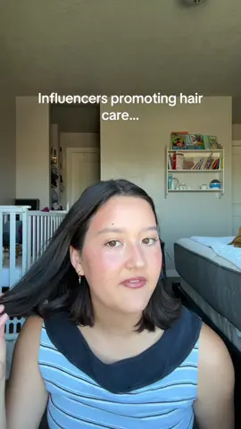 Idk why that annoys me lol. I like to promote products that I genuinely like using. To say something is keeping your hair healthy and your hair is not healthy 😅 just doesn’t seem very genuine. #hairtok 