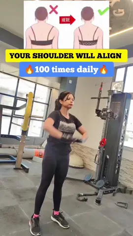 Tone Your Shoulders ❤️❤️✨ . . . . . .. . . . . #gym #tiktoktrend #workout #Fitness #exercise 