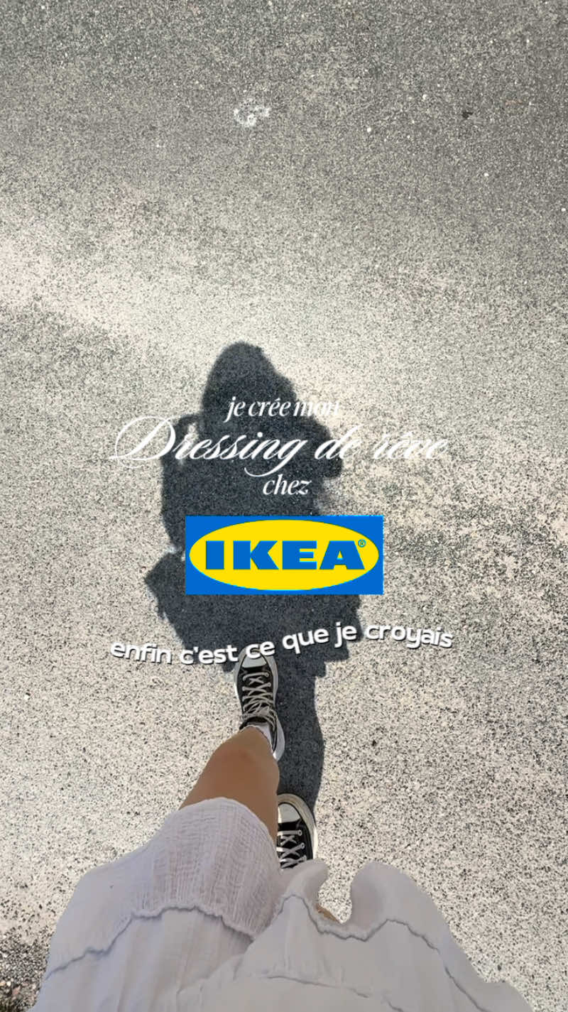 Rien ne se passe jamais comme prévu avec moi 😮‍💨 #ikea #dressing #nouvellemaison #dressingroom 