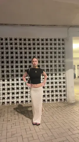 Backs out 