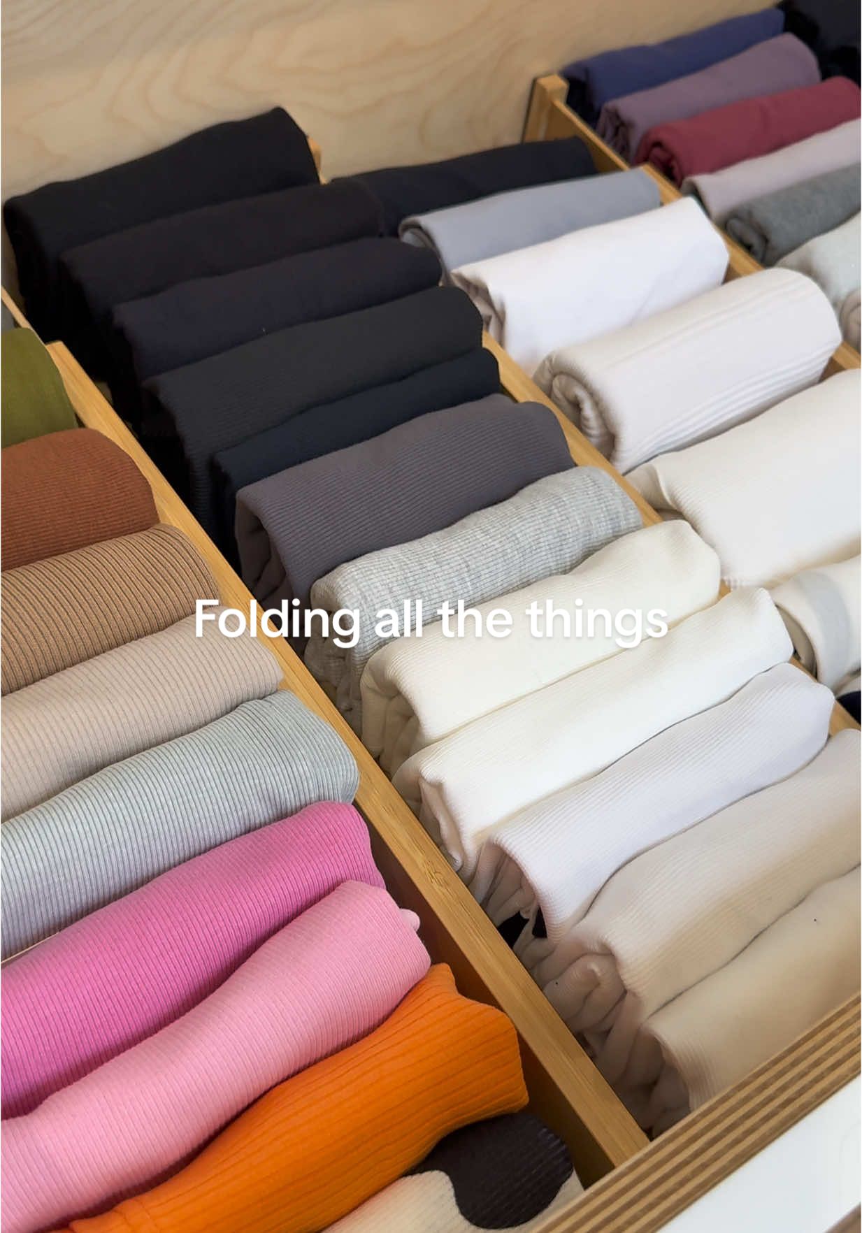 Planning the space out so everything has a home! #lifeorganized #organizedhome #karinewashere #professionalorganizer #homeorganization #beforeandafter #closetorganization #foldingclothes #