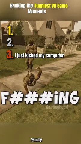 Ranking the FUNNIEST VR moments🤣💥 Follow for Good Luck! #FunniestGameMoments #RandomGamingFails #Top5GameMoments #HilariousGaming #EpicGameFails