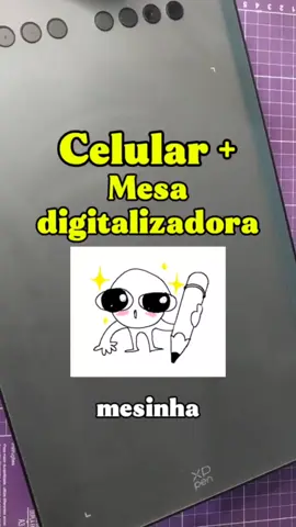 Chamando todos os usuários de mesinha no celular que não sabiam disso! (No caso da mesinha da @xppen_br é assim que é feito ☝️🤓) . . #mesadigitalizadora #xppen #desenhodigital #artedigital 