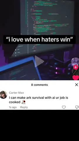 I love it when haters winn - haters winning core #hatecore #ark 