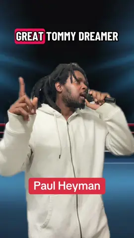 Paul, why you no like Tommy Dreamer? #WWE #fyp 