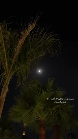 ومن ترك أمره إلى الله أعطاه الله فوق ما يتمناه🤍#tyyyyyyyyyyyyyyyyyyyyyyyyyyyyyy 