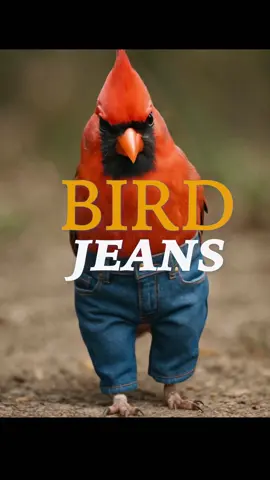The only jeans made specifically for birds. #BirdJeans