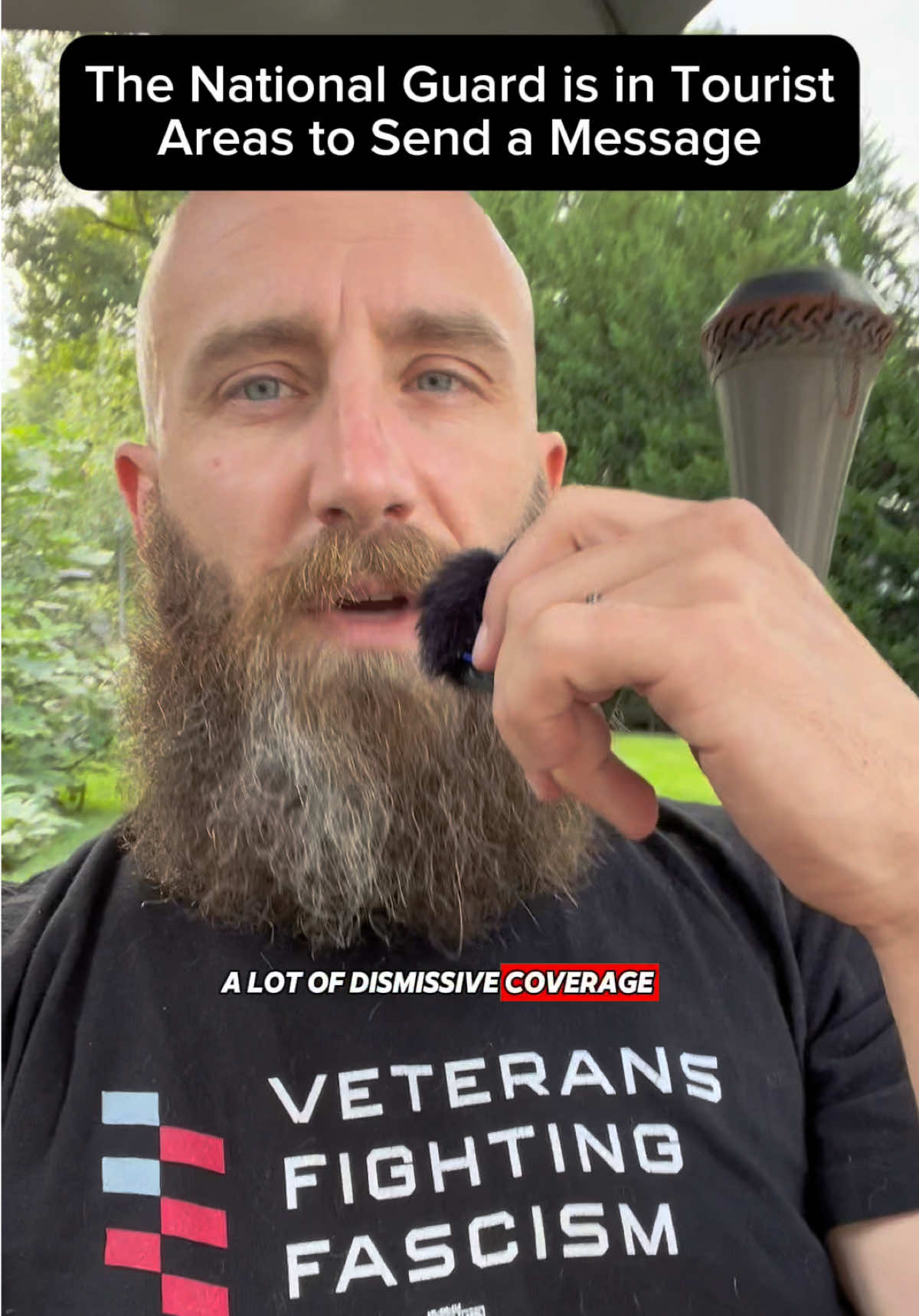 The National Guard is sending the same message to Americans today as I did as a soldier on the streets of Baghdad 20 years ago. #nationalguard #washingtondc #veteran #fypシ゚viral #fyppppppppppppppppppppppp 