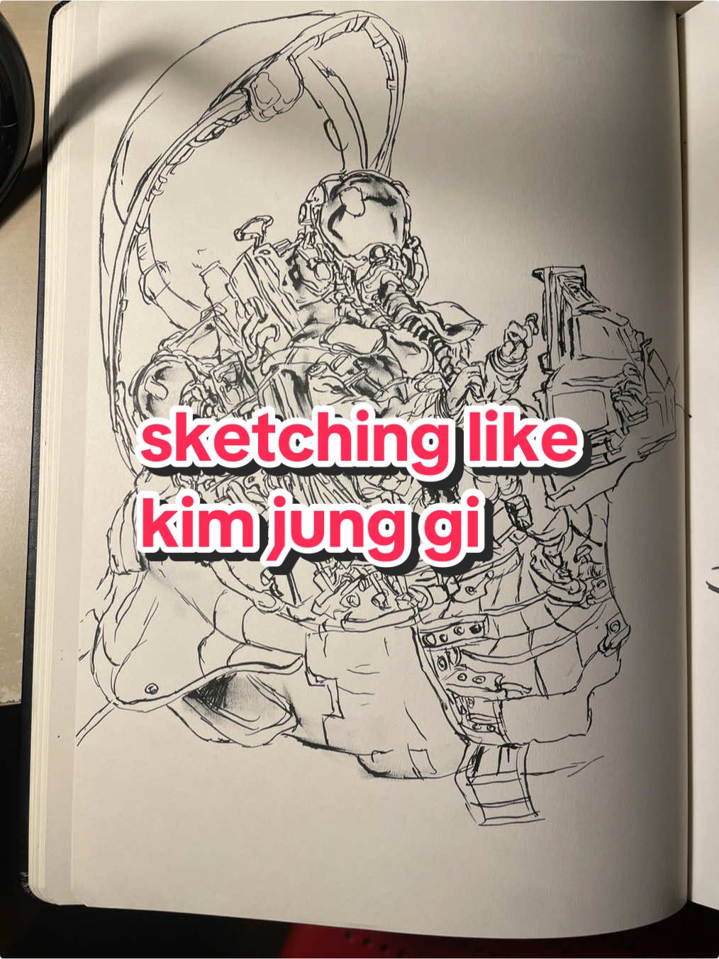 easiest sketching method in my opinion. ⚠️this was NOT one of my original works, i had jung gi’s original in front of me. i will never compare myself to an artist like him⚠️. This was an exercise to study his incredible method. A unique artist who will continue to inspire. Rest in peace, Master 🕊️🖤 🙏#kimjunggi #ink #artist #drawings #sketch 