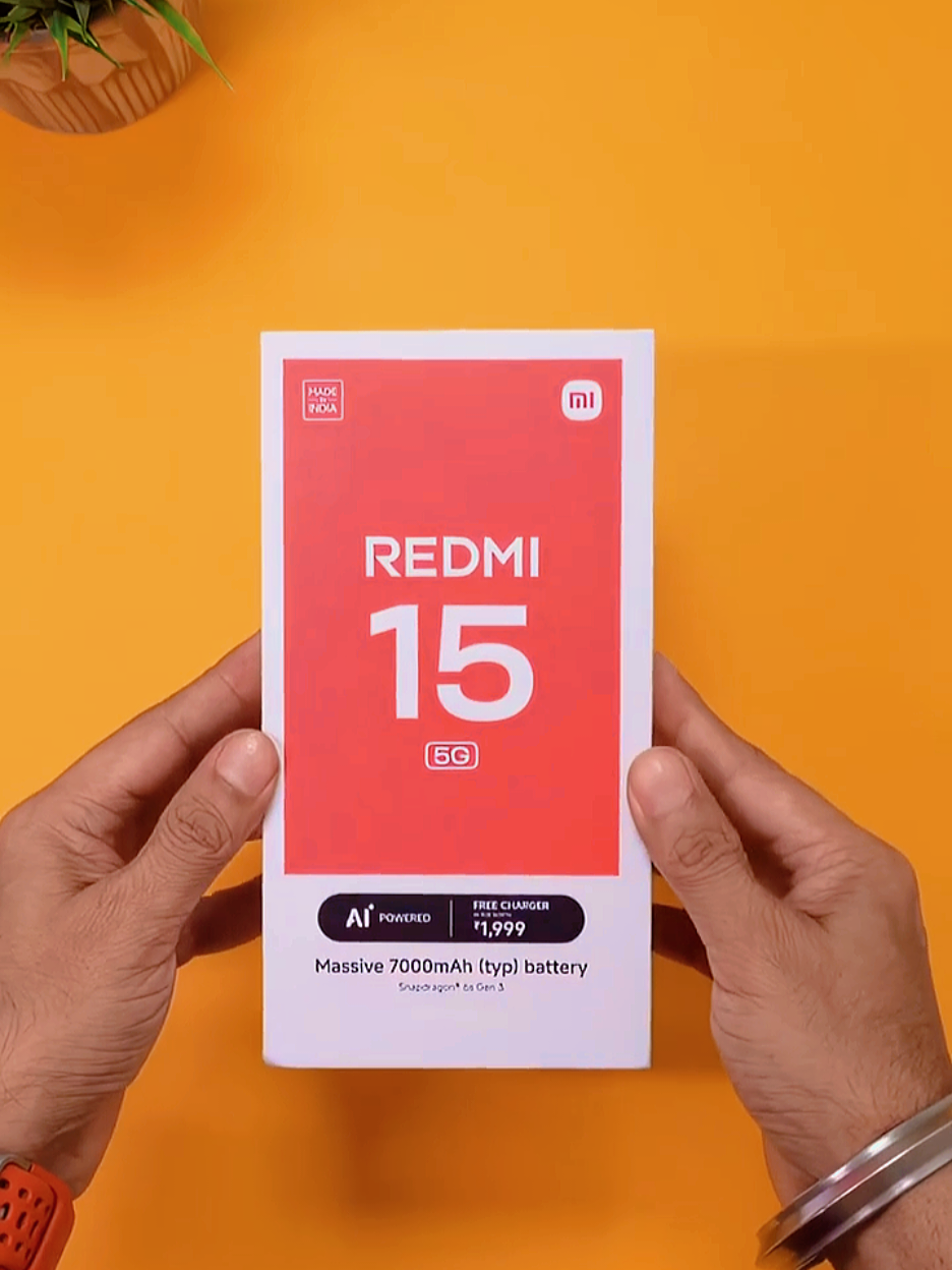 Unboxing Redmi15 5G. Please follow, coment, sahre video ini 😀. #redmi #redmi15 #redmiindonesia #fyp #viral 