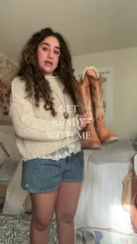 get ready with me to work at free people #freepeople #freepeoplestyle #freepeopleoutfit #freepeopleworkootd #getreadywithme #getdressedwithme #getdresswithme #lacetop #freepeoplelacetop #denimshorts #chunkysweater #freepeopleopalsweater #opalsweater #coastalcowgirl #cowgirlboots #mariposaboots #pinterestoutfits  #outfitoftheday #summeroutfit  #outfitinspo #outfitideas #summeroutfit #summeroutfitinspo #pinterestinspo #pinterestoutfit #fashiontok @Free People 