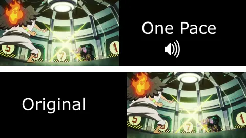 If you enjoyed this comparison, check out the full project at https://onepace.net/en I really love when the anime camera pans to the same character between lines over and over to fill time. #onepace #onepiece #egghead #nofiller 
