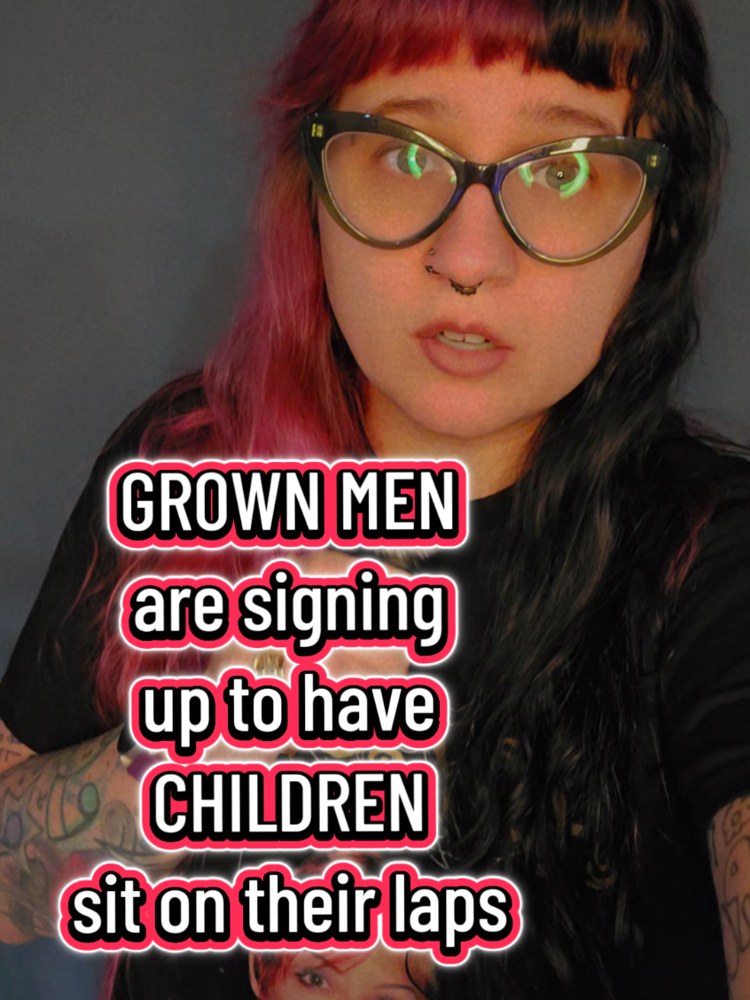 GROWN MEN ARE APPLYING FOR JOBS TO HAVE KIDS SIT ON THEIR LAPS! #MakeItMakeSense #DragStoryHour #TransRightsAreHumanRights #SantaClause #TrendingNow