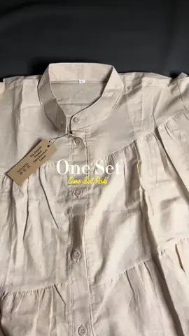 Akhirnya nemu one set rok ini #oneset #onesetrok #oneset2in1 #onesetoutfit #onesetkekinian 