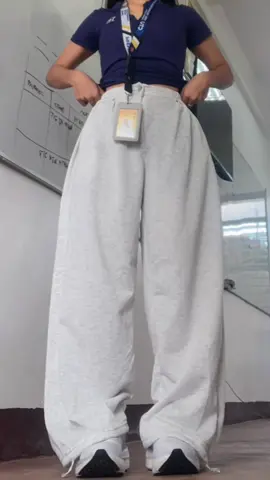 VISUKING Women's Pants Draw Rope Movement Loose Straight Cylinder Wide Leg Sag#widelegpants #pants #wideleg 