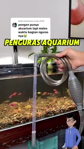Membalas @evan_5158 rekomendasi penyedot kotoran akuarium #perlengkapanakuarium #pembersihakuarium #filteraquarium #aquascape 