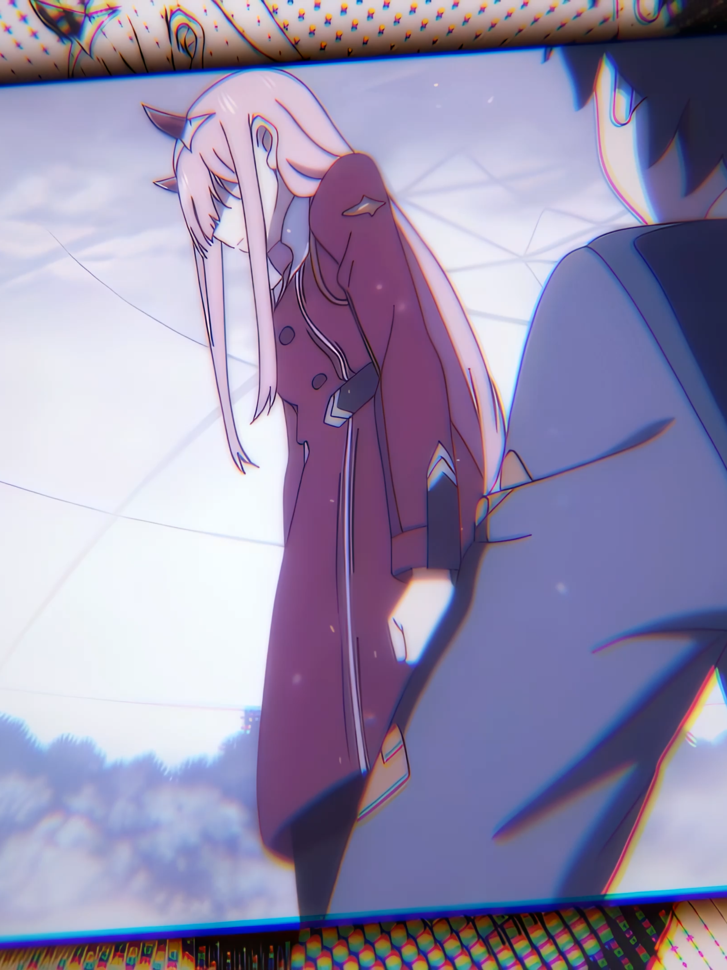 This song suits her. | My TG: darling core #darlinginthefranxx #zerotwo #karmasqd 