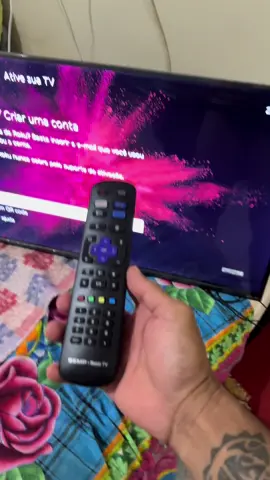 Ativando minha Roku TV pela primeira vez! 🚀 #RokuTV #Semp #ativação #Tecnologia #SmartTV 