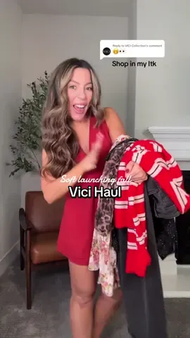 Replying to @VICI Collection Vici Haul!! I’m obsessed 🤩🤩 #vici #falltrends #falloutfits 