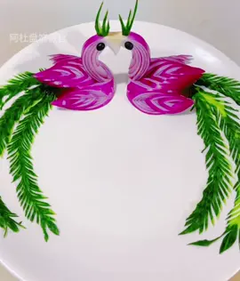 Making Phoenix with Onions and Cucumbers #chef #amazing #skills #creative #carving 