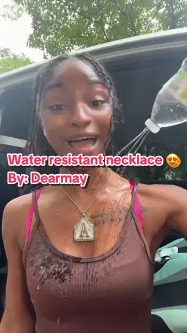 @Dearmay I love this necklace so much!!!!! It’s definitely going to be worn DAILY 🤭🥰❤️ #dearmay #dearmayjewelry 