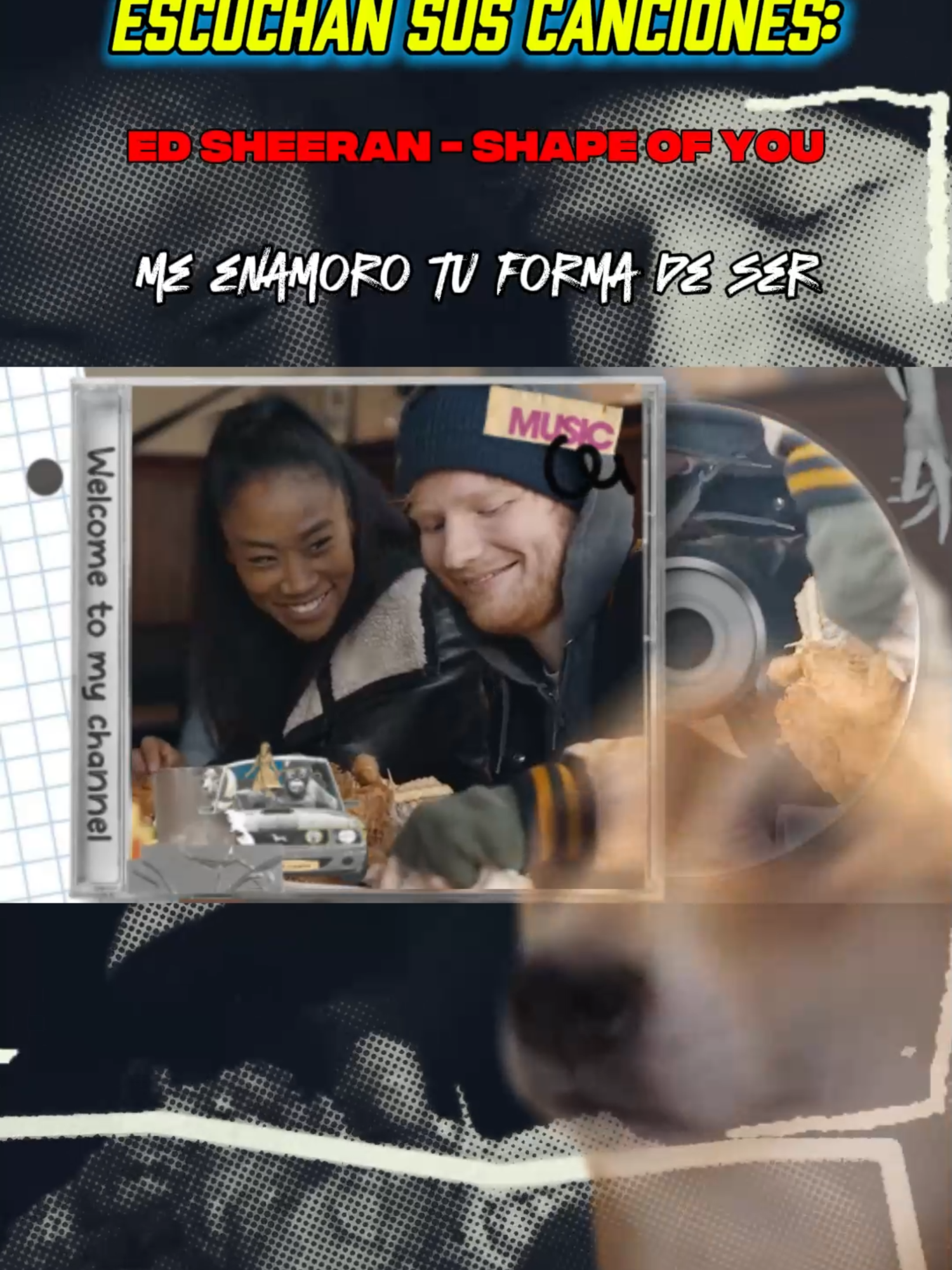 Asi Suena Ed Sheeran - Shape of You En Español 😍🎶😎 By Kevin & Karla #fyp #enespañol #cover #pop #edsheeran