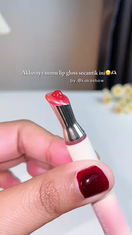 cakep bangettt warnanya😍  #lipgloss #lippies #liptint #lips #racuntiktok 