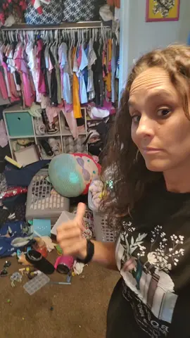 Only took 4hrs this time.#😆 #🤦‍♀️ #messyroom #girlmom #fyp 