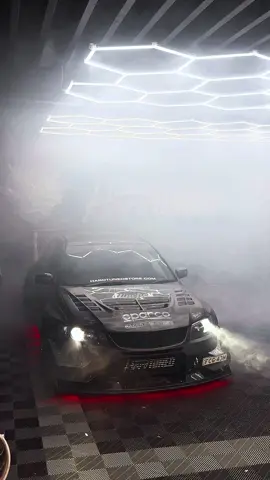 You merely adopted the dark 😎 #evo #jdm #widebody #turbo #boost 