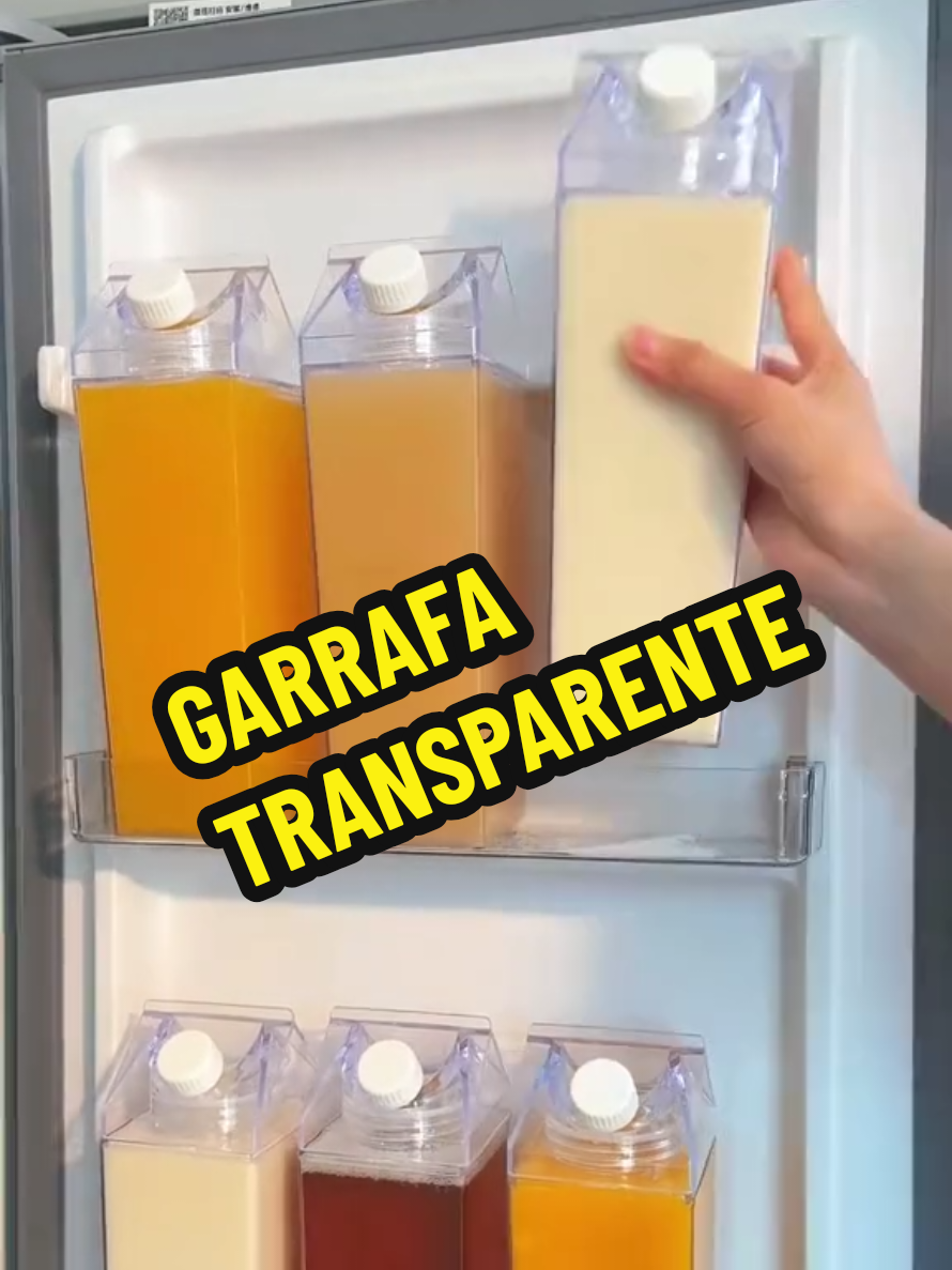 #VozDosCriadores 🥛✨ Gente, olha o que eu encontrei na Shopee! Uma garrafa transparente em formato de caixinha de leite 🤯😍 Além de super fofa, é perfeita para água, sucos e até aquele café gelado ☕❄️ ✅ Design criativo e minimalista ✅ Transparente, combina com qualquer bebida ✅ Ideal para fotos tumblr e deixar sua cozinha ainda mais estilosa 📸💖 🛒 Corre garantir a sua na Shopee antes que acabe! #ShopeeAchadinhos #ViralDaShopee #GarrafaCriativa #EuQuero 