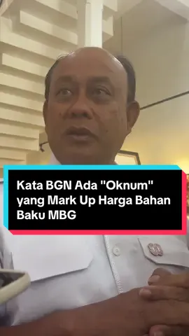 Kata BGN ada kasus mark up harga di program MBG #bgn #mbg #markup #korupsi 