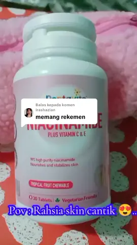 Membalas kepada @irashazian Tq 🥰🥰  #pentativeniacinamide #melindungikulitdarisinaruv 