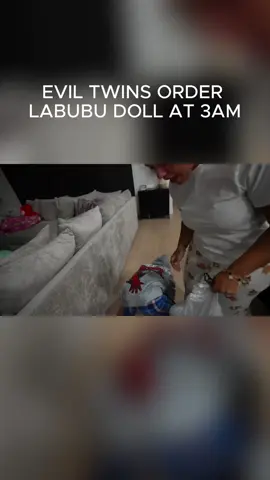 Evil twins order labubu doll at 3am P7 #FamilyFun #familytime #theprincefamily #princefamily #foryoupage 