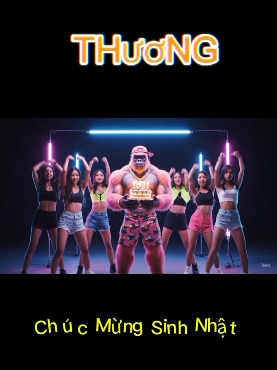 Chúc mừng sinh nhật các em tên THƯƠNG nhé #stphamhung #trendveo3 #ai #veo3 