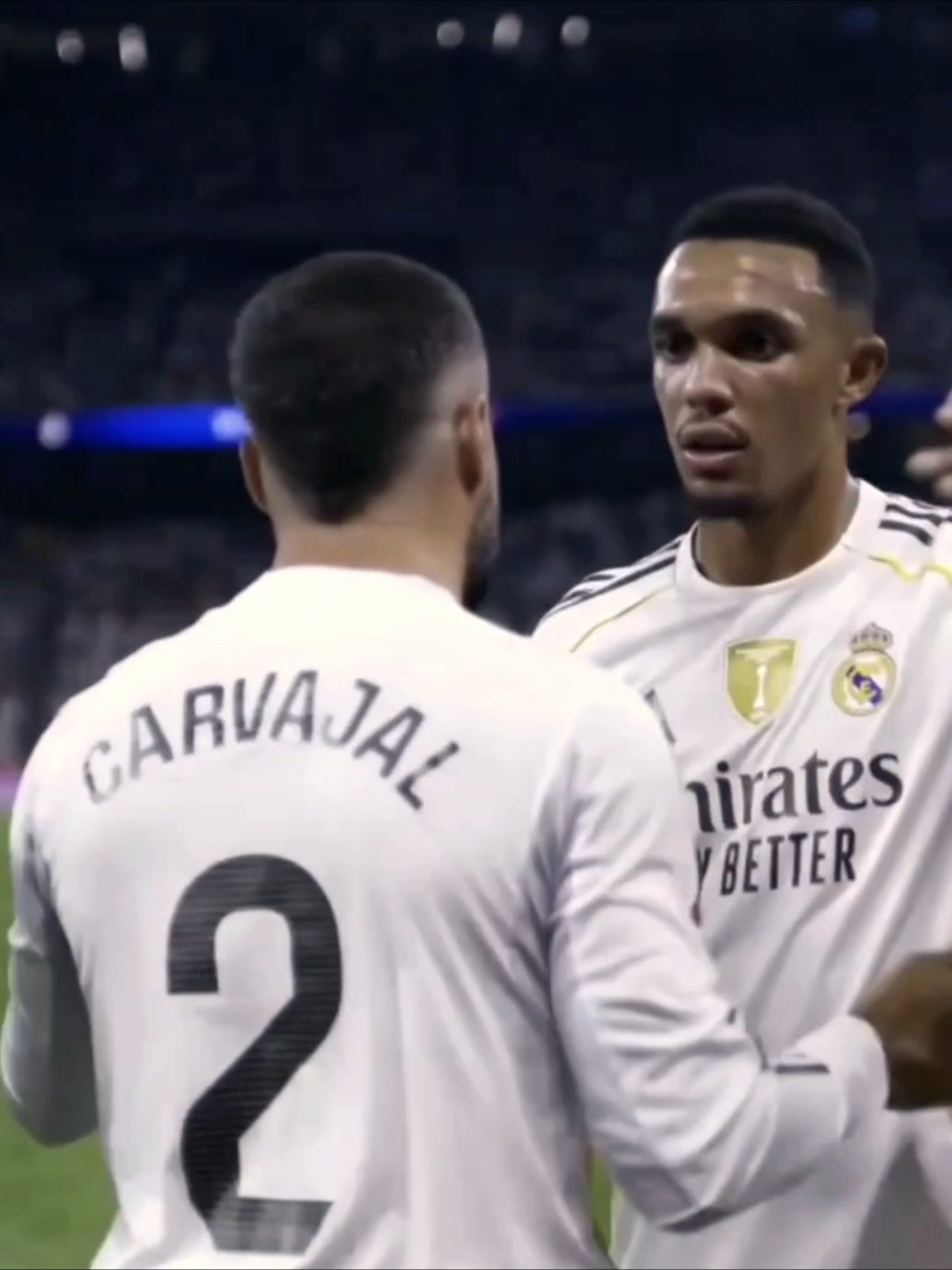 Dani >> Arnold ⚔️⚔️  #carvajal #fight #realmadrid #football 