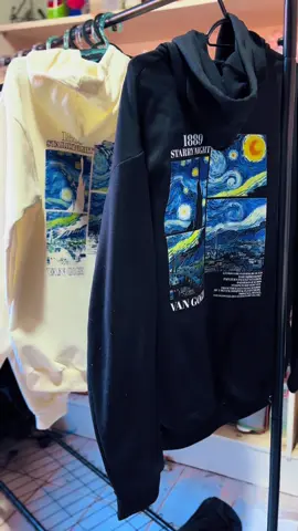 Seus olhos nem Van Gogh conseguiu pintar tamanha perfeição  #vangogh #tiktokshop #pintura #art #arte #moletom 