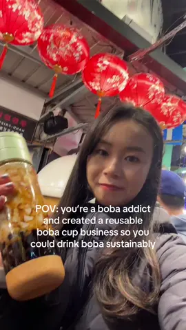 Started as a boba addiction… ended up as an invention 😌🧋 #entrepreneur #innovation #boba #bobatea #bubbletea 
