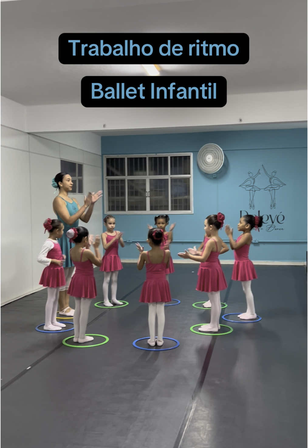 Ritmo e ballet infantil #fyp #balletinfantil 