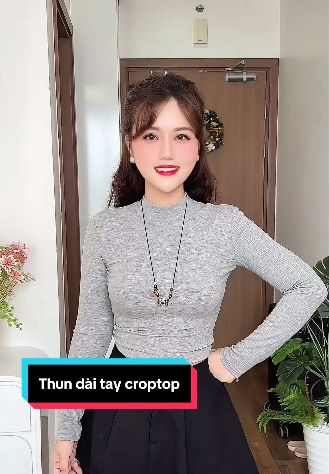 Áo thun croptop #aocroptop #aothoitrang #xuhuongtiktok #trendingtiktok #fpy≥›