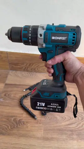 Máy Khoan Pin Đầu 13Ly IRONFIST Lực Siết 80Nm Động Cơ Không Chổi Than#xuhuong #thinhhanh #maycongtrinh 