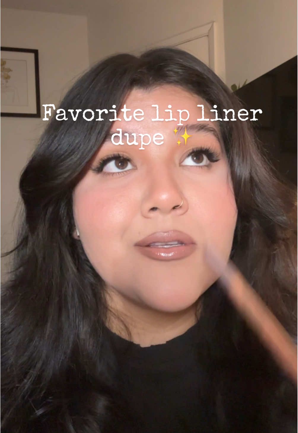 NOOOOOT A DRILL, we have a dupe for my favorite lip liner. In love with creamy consistency of @e.l.f. Cosmetics espresso martini   #fyp #foryou #makeup #foryoupage #BeautyTok #grwm #lipcombo #lipliner #makeupforever #elfcosmetics 