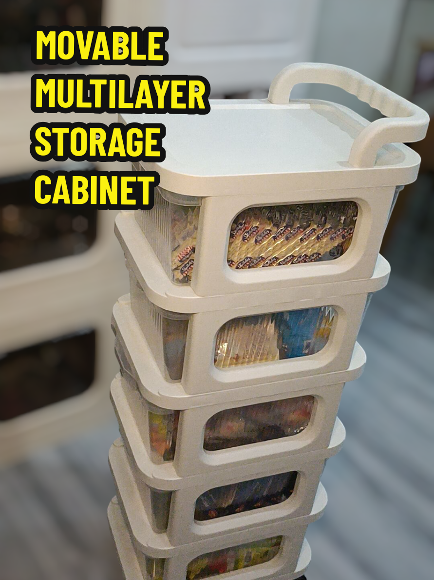 Proof that small spaces don’t have to mean messy ✨ basta meron ka lang ganitong Multilayer Storage Cabinet 🗄️ #drawerorganizer #cabinetdrawerorganizer #storage #storagecabinet #movablestorage 