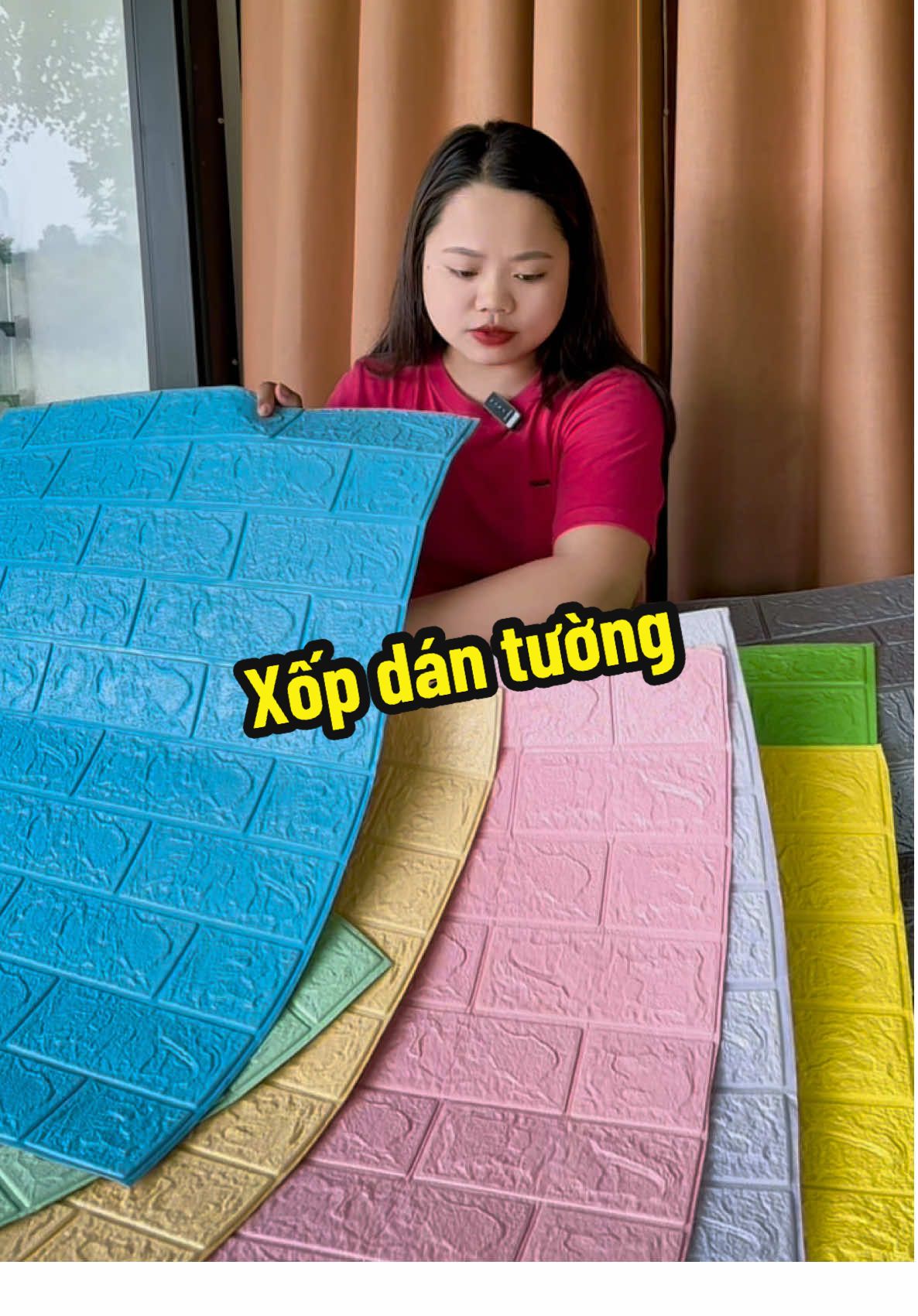 Combo 10 tấm xốp dán tường kt70x77 #XopDanTuong #TamXopDanTuong #XopDanTuongGiaRe #XopDanTuongDep 