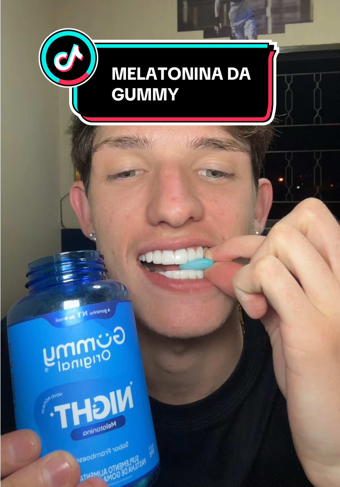 ✨Diga adeus às noites mal dormidas!✨ Com o Gummy Original Night, você conquista um sono profundo e reparador de forma natural e deliciosa 😴💙 ✔️ 100% Vegano ✔️ Sabor framboesa irresistível 🍇 ✔️ Melatonina que ajuda a relaxar e dormir melhor ✔️ Aprovado por profissionais e amado por quem usa! 👉 Mais qualidade de vida, mais disposição no dia seguinte! 🌙 Durma bem, viva melhor com Gummy Original Night! #gummy #melatonina #melatoningummies #sono 