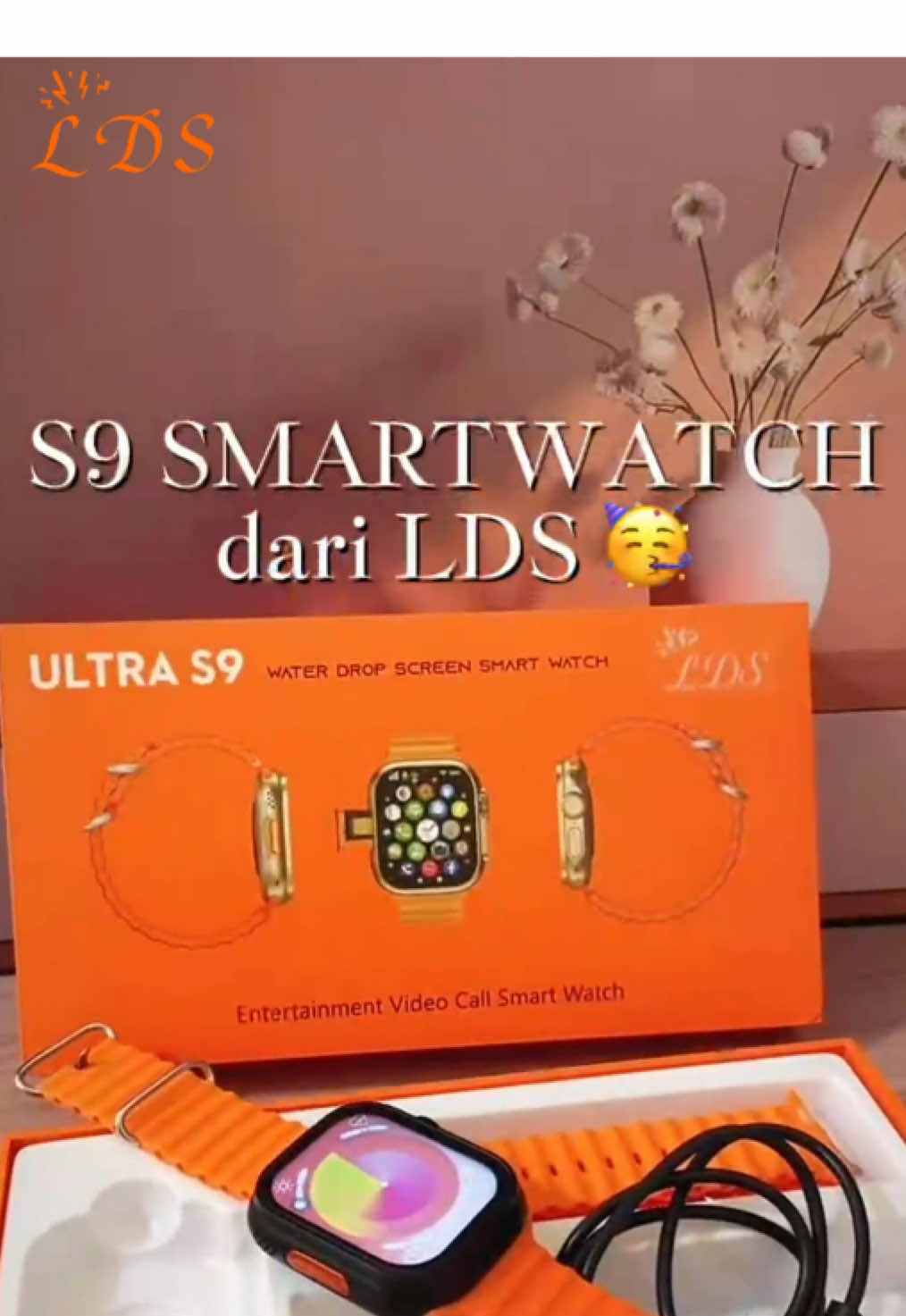Finally!!! got the newest LDS S9 Ultra 😍💫  #smartwatch#LDSsmartwatch#smartband S9ultra #watch#LDS 
