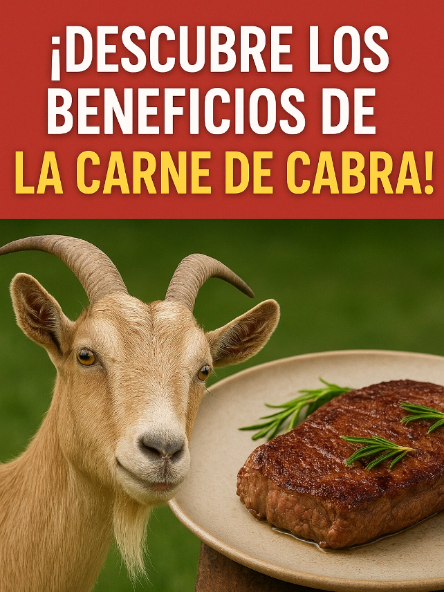 Beneficios de la carne de cabra. #pasioncaprinocultora #caprinodatos #mundokprino 