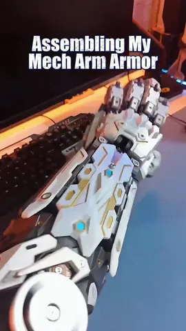 Watch the satisfying assembly of my latest 3D printed mech arm armor! This time, I've upgraded the forearm with a functional elbow joint and a super fast-spinning flywheel decoration. The way it spins when I move my arm is pure mechanical madness! #exoskeleton #cool3dprints #3dprinted #mecharm #armarmor #cyberpunkstyle #cosplayprop #3d4create 