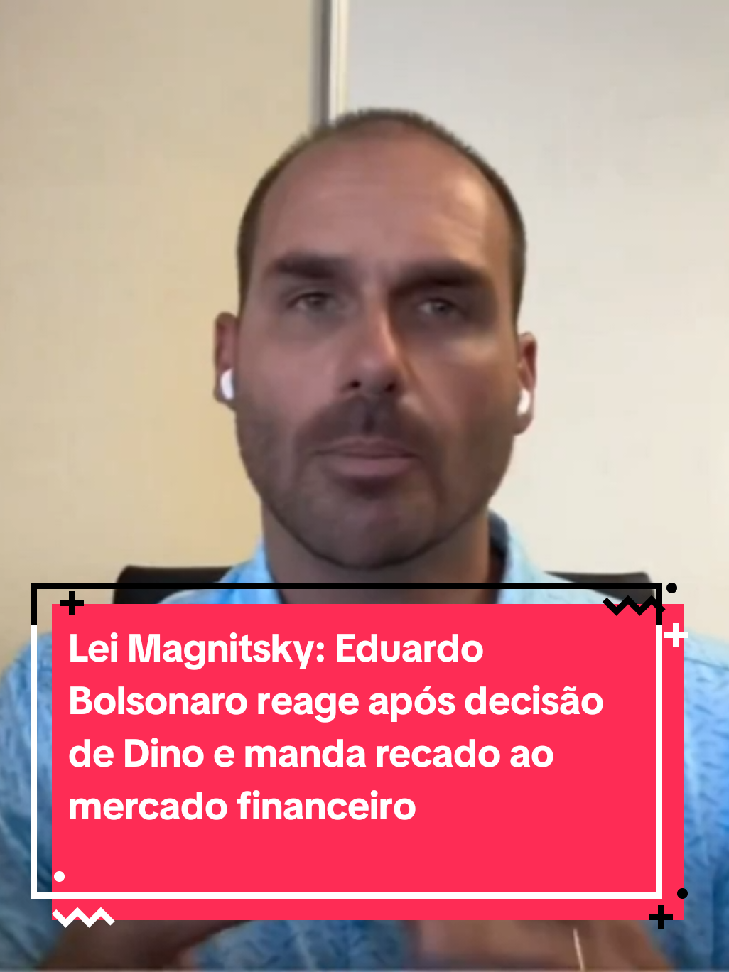 Lei Magnitsky: Eduardo Bolsonaro reage após decisão de Dino e manda recado ao mercado financeiro#bolsonaro2022 #POLITICA 